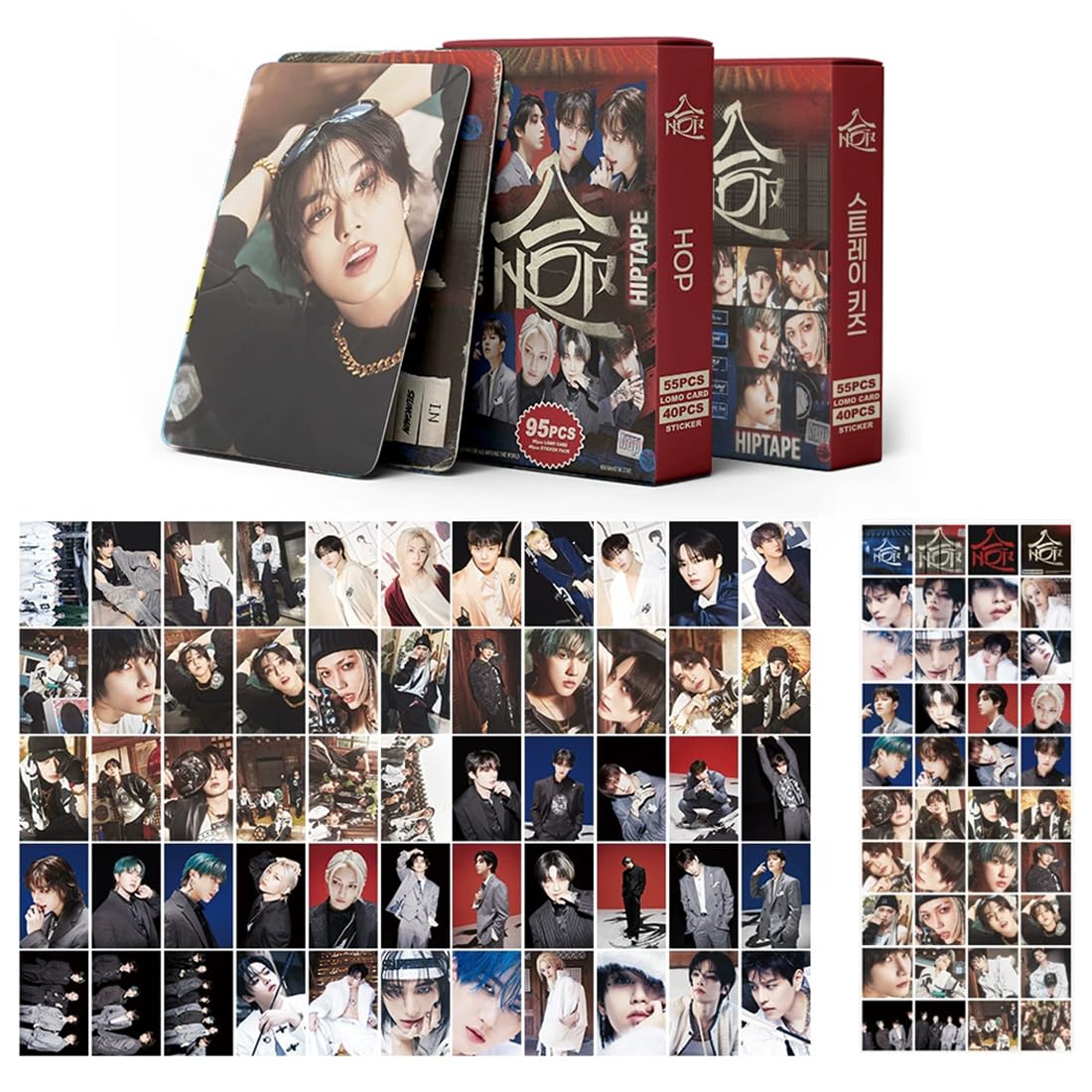 BCHMN Kpop Photocards Stray-Kids, SKZ Tarjetas de Álbum para Fans